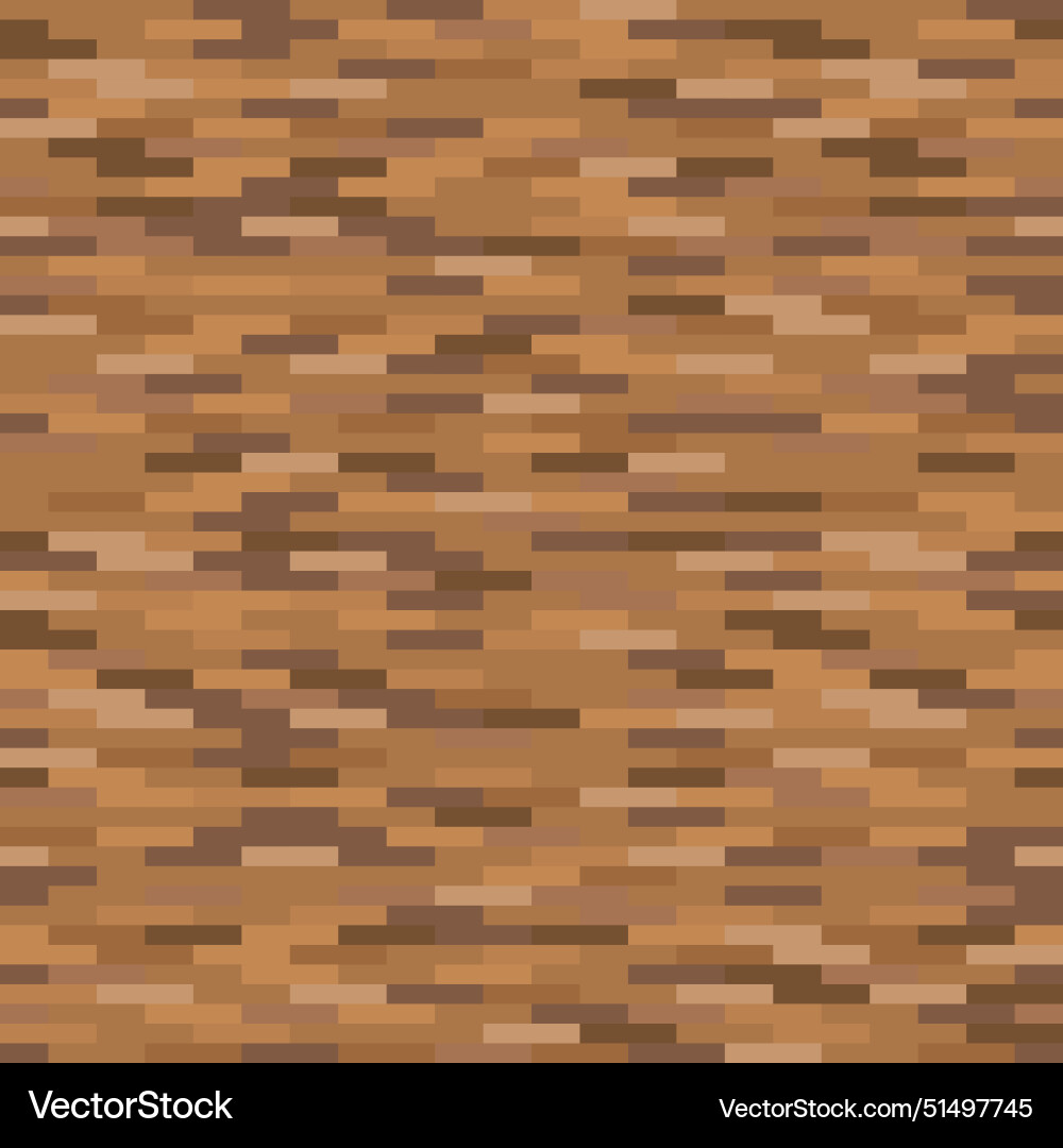 Brown geometric seamless pattern abstract mosaic Vector Image