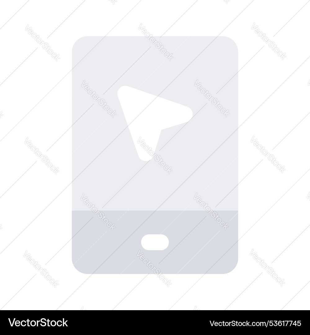 Navigation app Vector Image