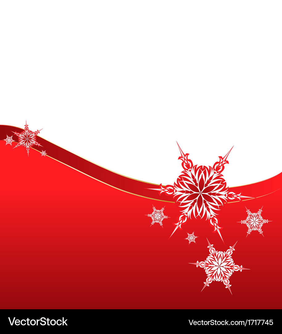 Snowflake on a paper background Vector Image
