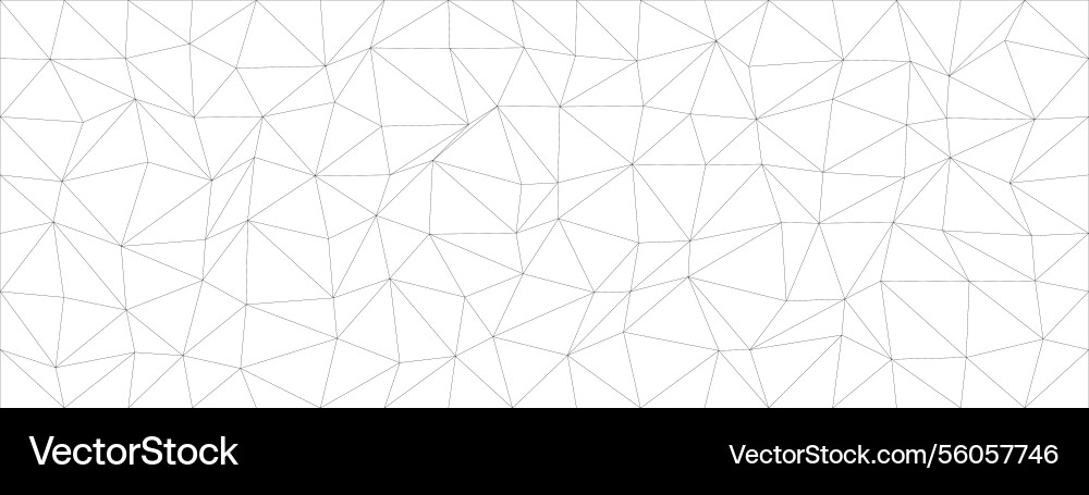 Abstract geometric pattern with chaotic lines vector image