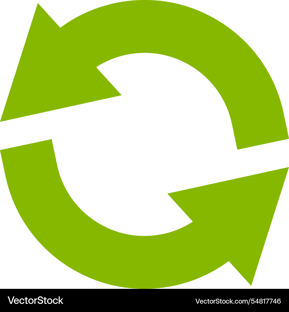 Circular Arrows - Refresh & Cycle vector image