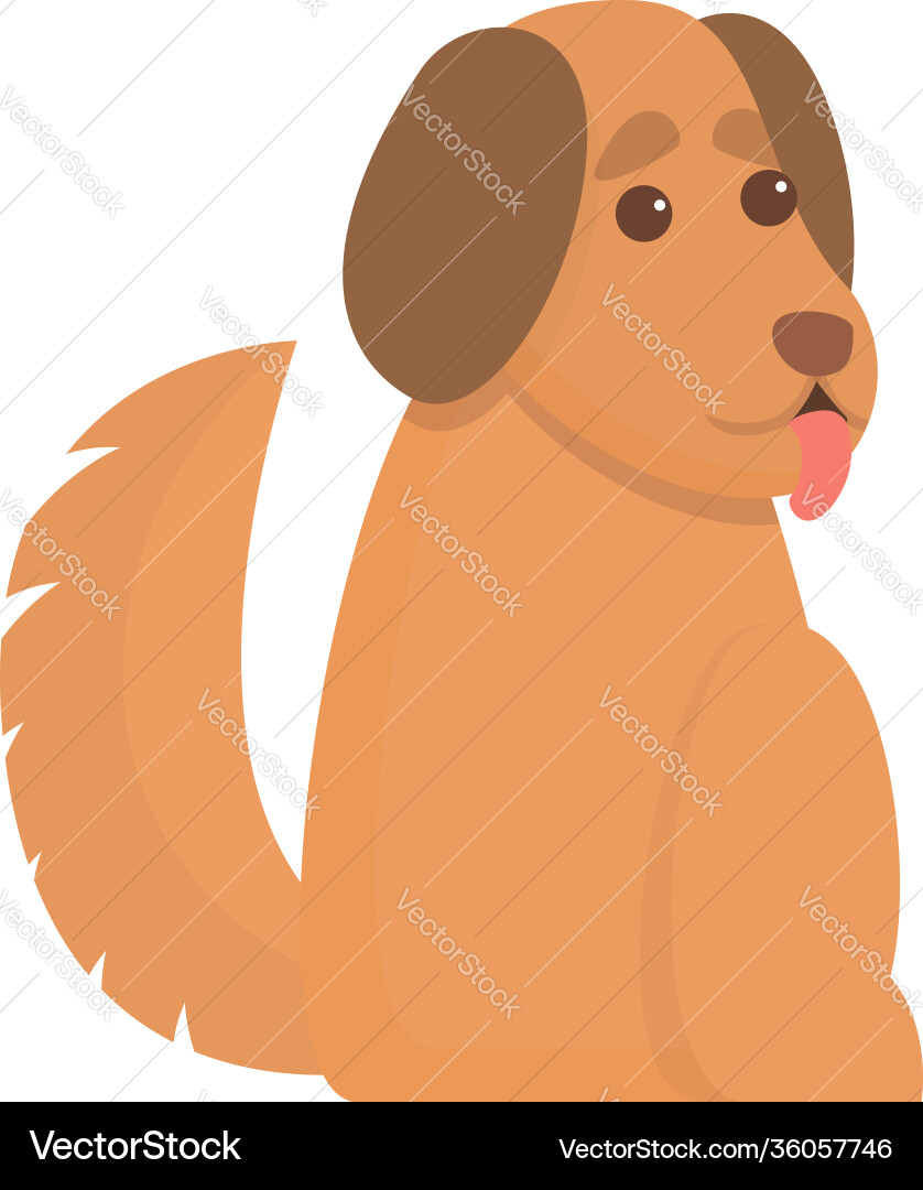 Playful dog pose icon cartoon style – Royalty-Free Vector | VectorStock, image size:838x1080