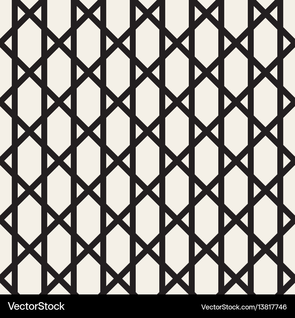 Zigzag lines geometric seamless pattern Zigzag lines geometric seamless pattern vector image