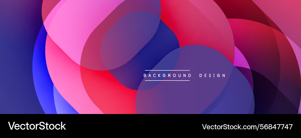 Abstract colorful circles overlap creating Abstract colorful circles overlap creating vector image