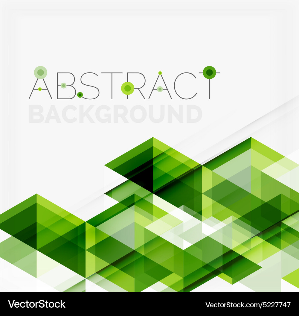 Abstract geometric background modern overlapping Vector Image