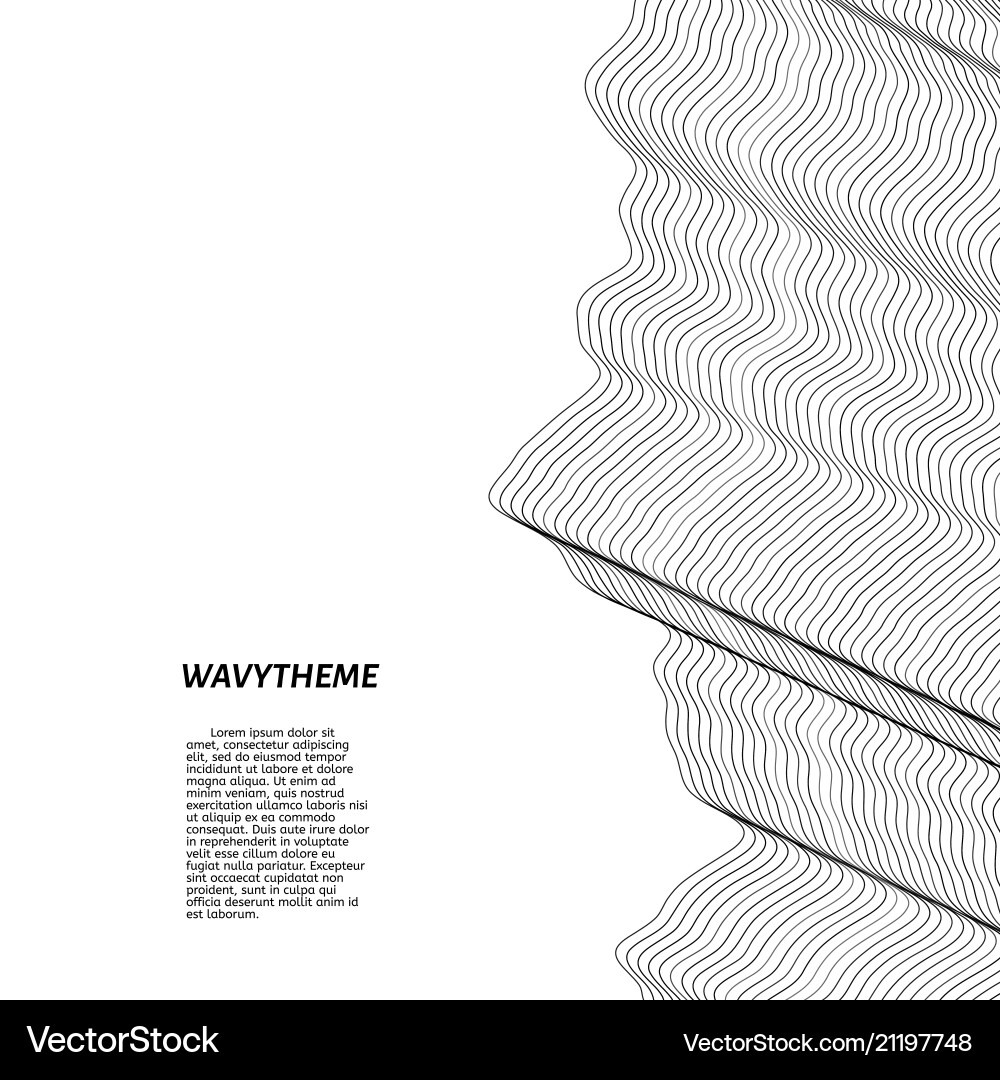 Abstract design element Vector Image