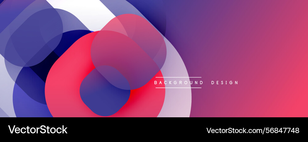 Abstract vibrant overlapping circles create Abstract vibrant overlapping circles create vector image