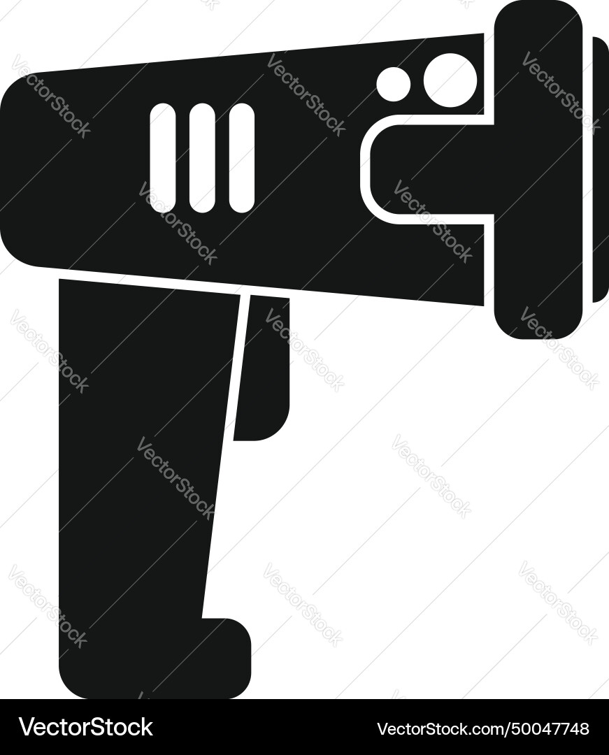 Handle bar code scanner icon simple check Handle bar code scanner icon simple check vector image