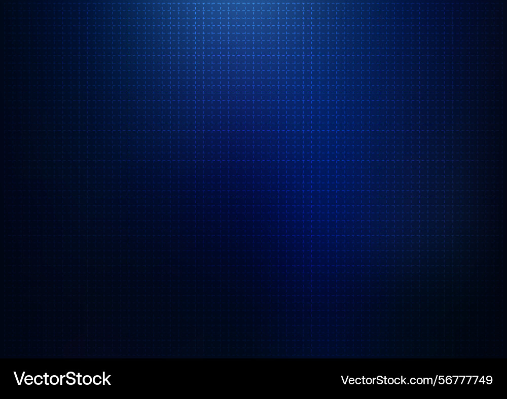 Dark blue grid pattern background with gradient Dark blue grid pattern background with gradient vector image