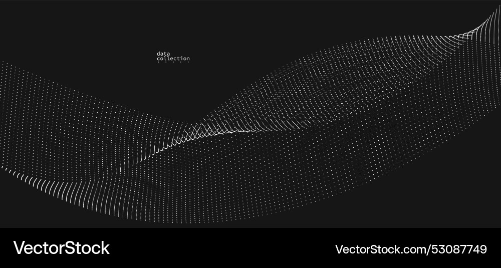 Grey abstract background wave of flowing Grey abstract background wave of flowing vector image