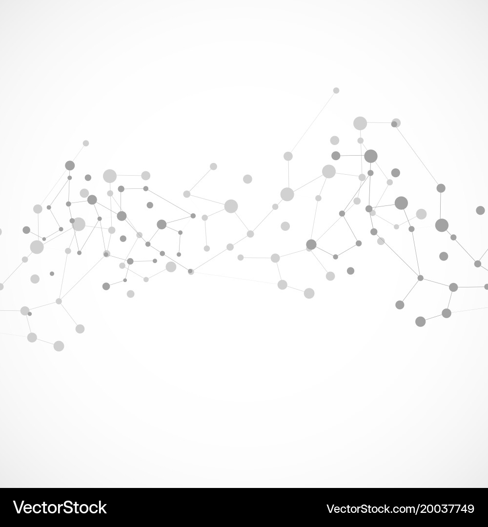 Modern Network Connection vector image