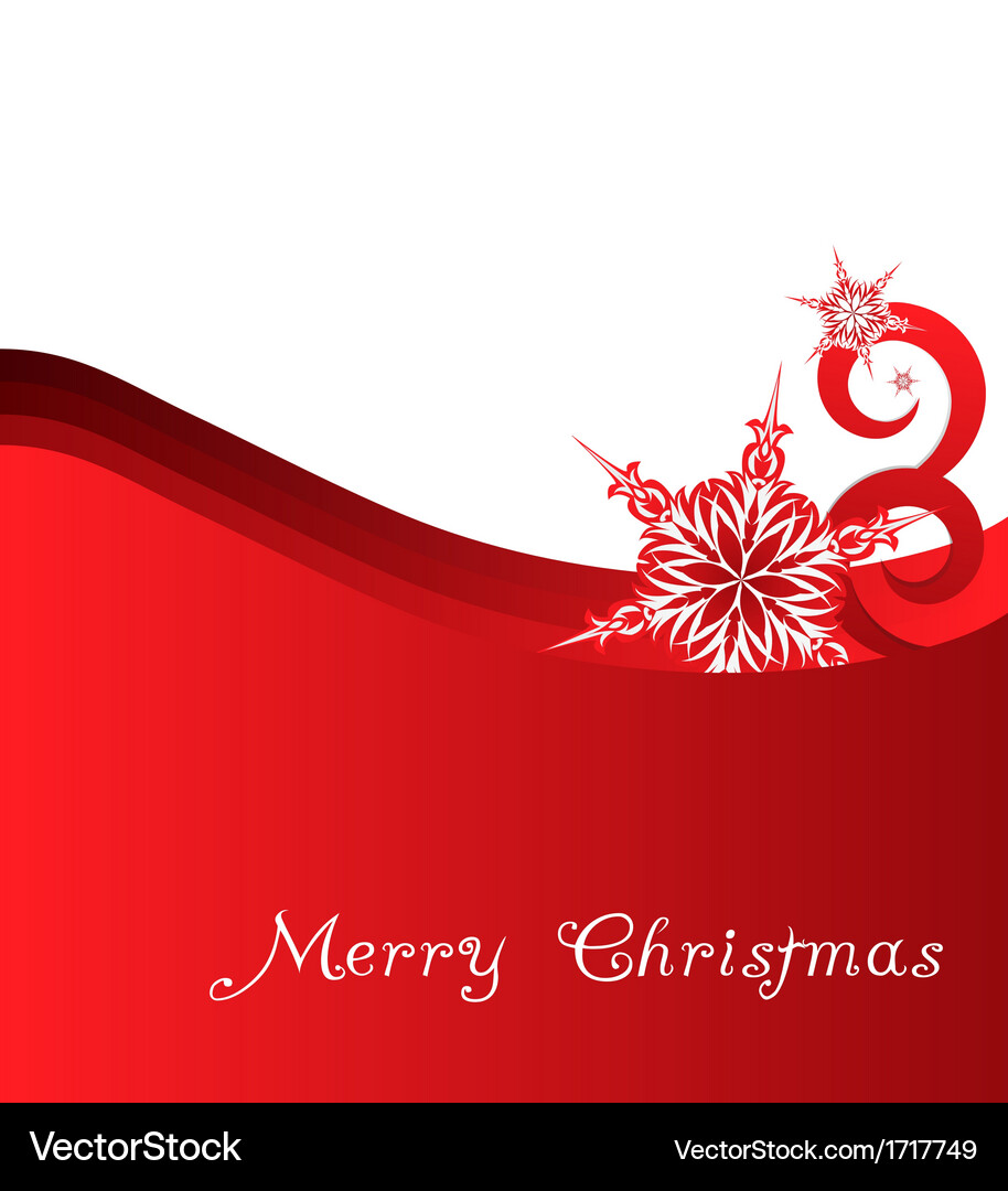 Snowflake on a paper background Vector Image