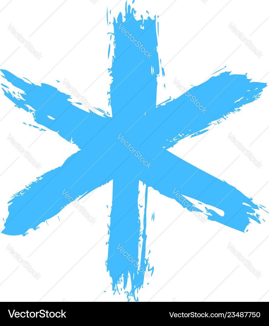 Snowflake 02 from set drawing of a snow flake Snowflake 02 from set drawing of a snow flake vector image
