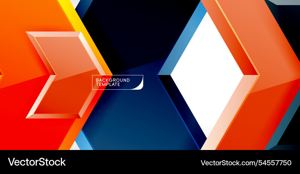 Technology dynamic arrow geometric background Technology dynamic arrow geometric background vector image