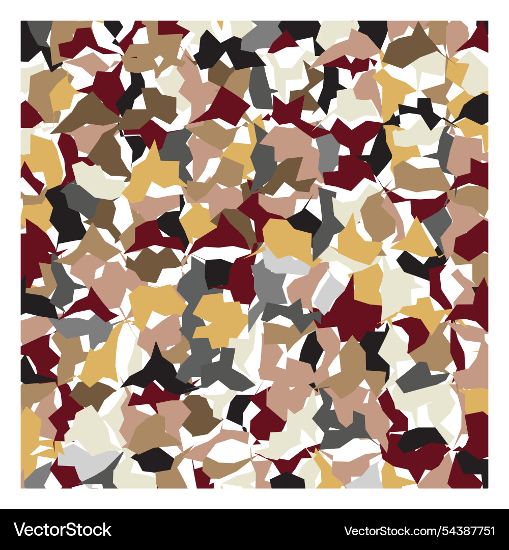 Square seamless abstract mosaic print pattern Square seamless abstract mosaic print pattern vector image