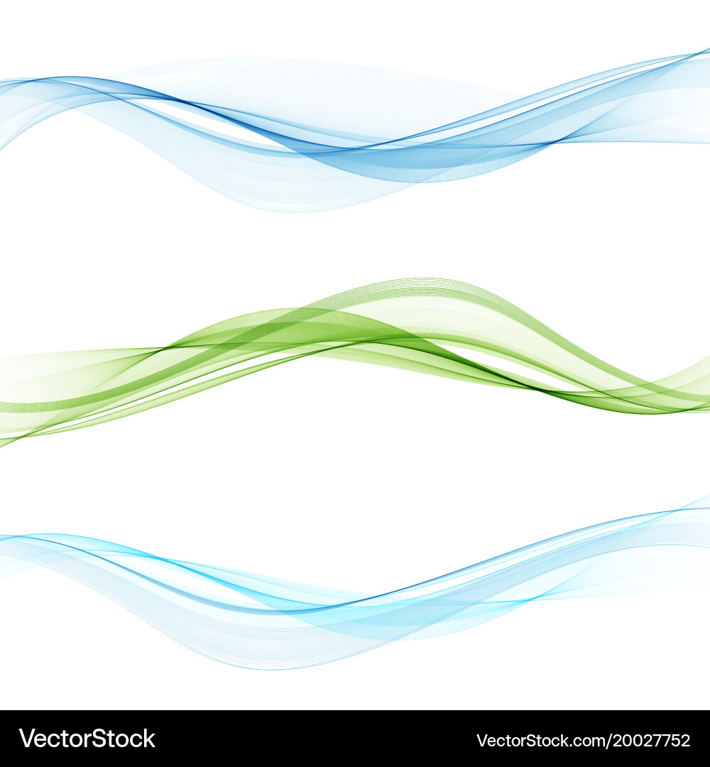 Dynamic Wave Lines - Abstract Swirls vector image