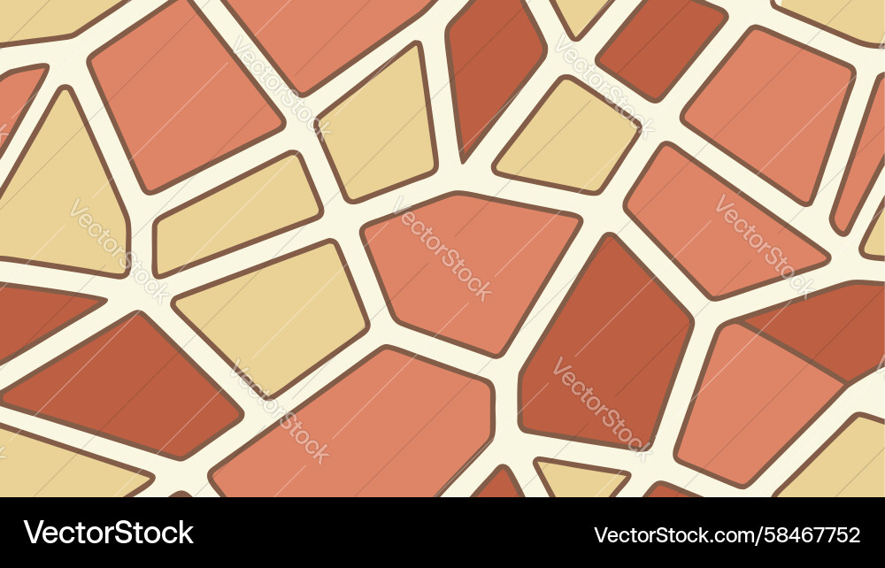 Irregular Mosaic Tile Pattern Vector Image