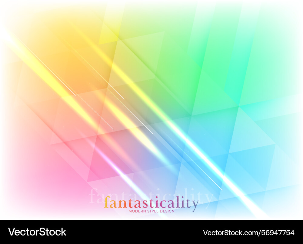 Flat minimal geometric background dynamic shapes Vector Image