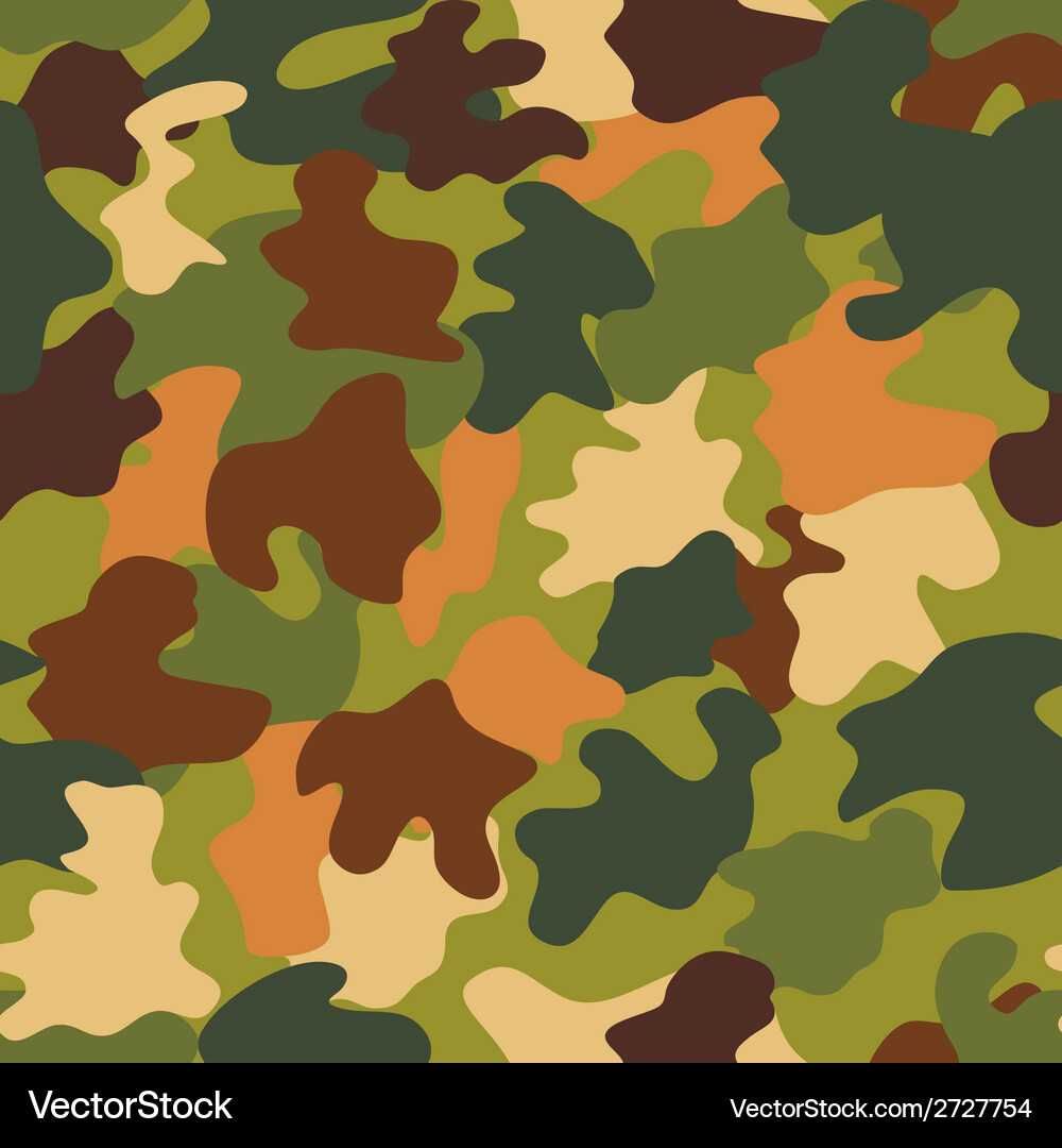 Khaki Seamless Pattern Vector Image