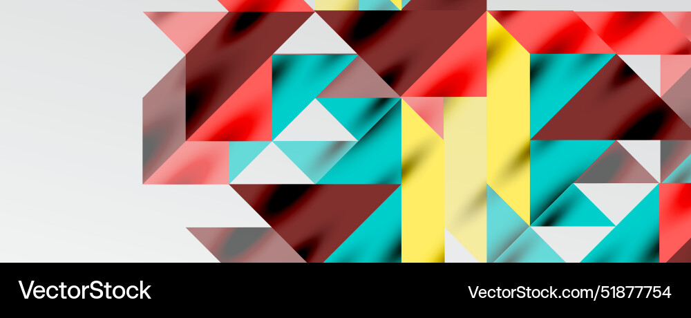 Tech minimal overlapping triangle shapes elements Tech minimal overlapping triangle shapes elements Vector Image