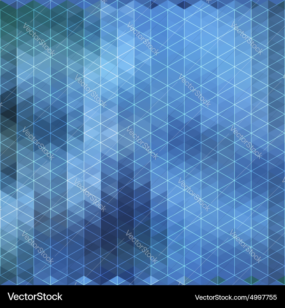 Abstract triangles background for design Vector Image