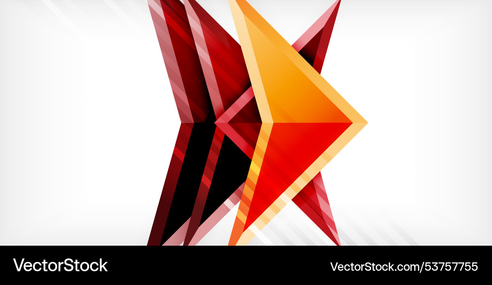 Arrows with 3d effect abstract background Arrows with 3d effect abstract background vector image