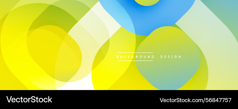 Abstract geometric shapes overlap creating Abstract geometric shapes overlap creating vector image
