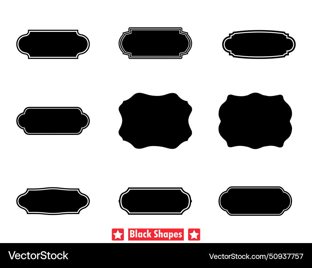Minimalistic geometry bundle basic shapes for all Vector Image