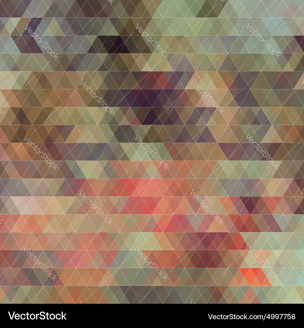 Abstract triangles background for design vector image