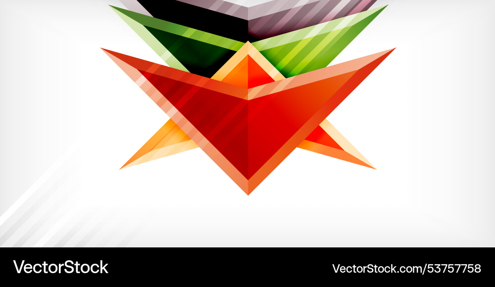 Arrows with 3d effect abstract background Arrows with 3d effect abstract background Vector Image