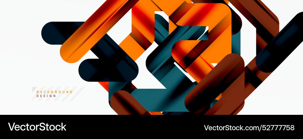 Dynamic colorful lines minimal abstract background Dynamic colorful lines minimal abstract background Vector Image