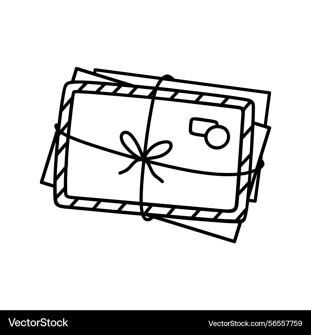 Stack of unread letters Stack of unread letters Vector Image