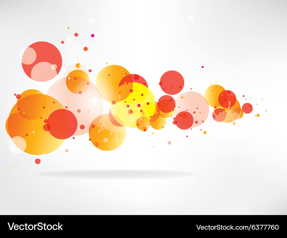 Abstract background with colored elements vector image