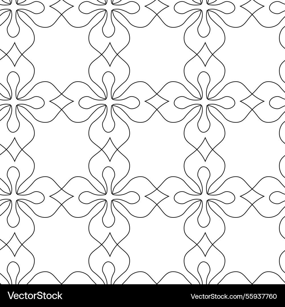 Abstract geometric pattern with squares crosses Abstract geometric pattern with squares crosses vector image