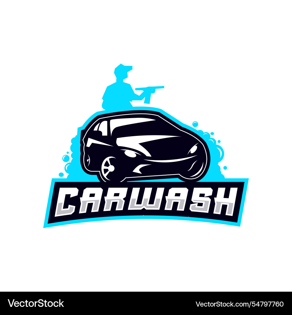 Car wash Car wash Vector Image