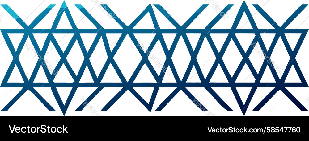 Intersecting Diamond Mesh Gradient Vector Image