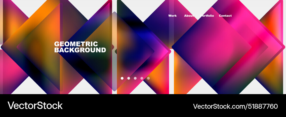 Triangle minimal web site page background design Triangle minimal web site page background design Vector Image