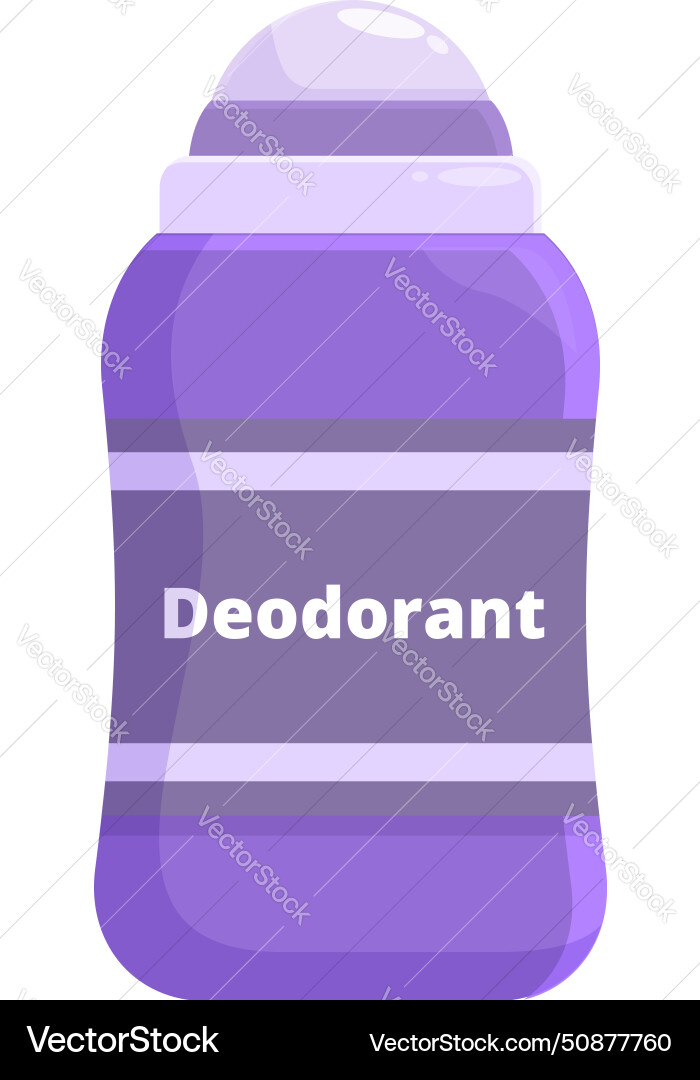 Violett Deodorant Stil Ikone Cartoon Pflege Violett Deodorant Stil Ikone Cartoon Pflege vektorbild