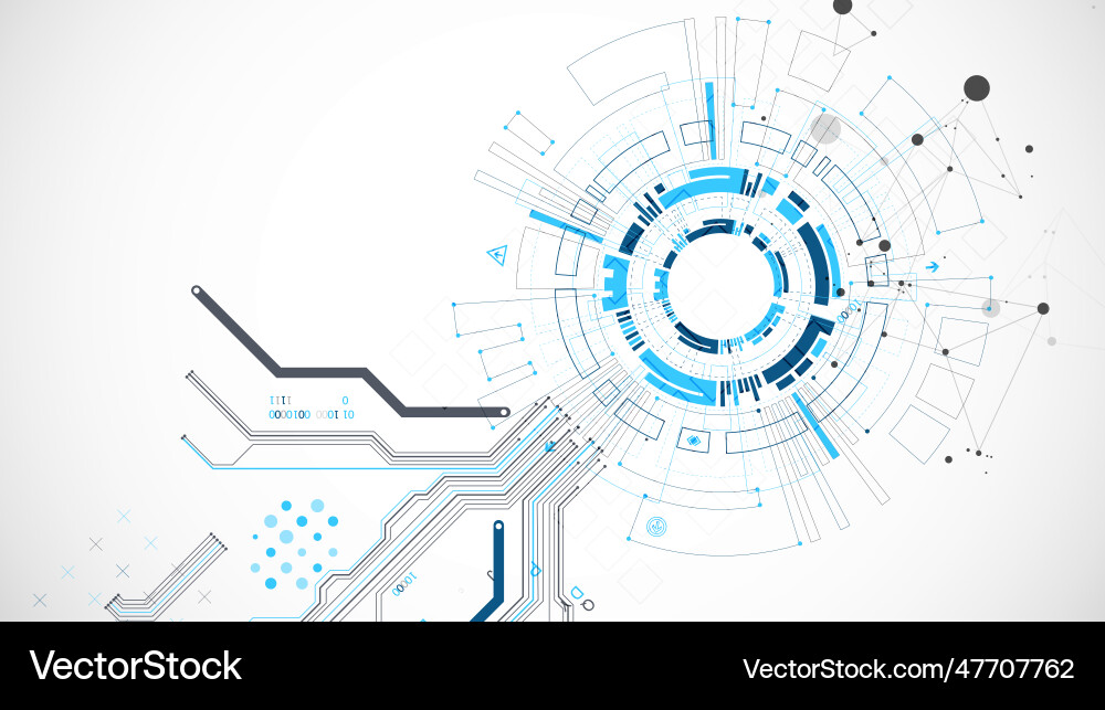 Abstract background with plexus effect scientific Abstract background with plexus effect scientific Vector Image