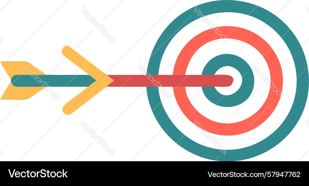 Multiple Approach Target Icon vector image