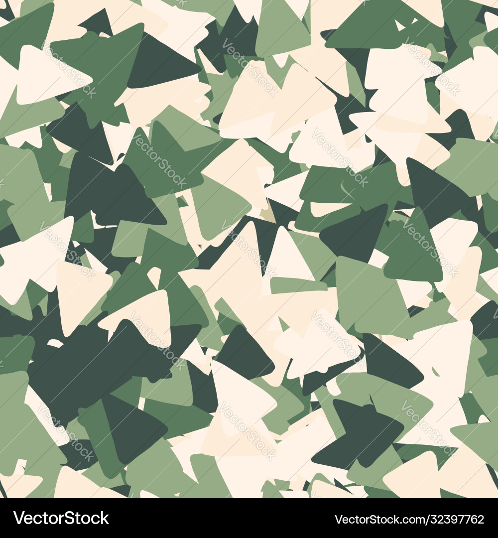 Triangular Khaki Pattern vector image
