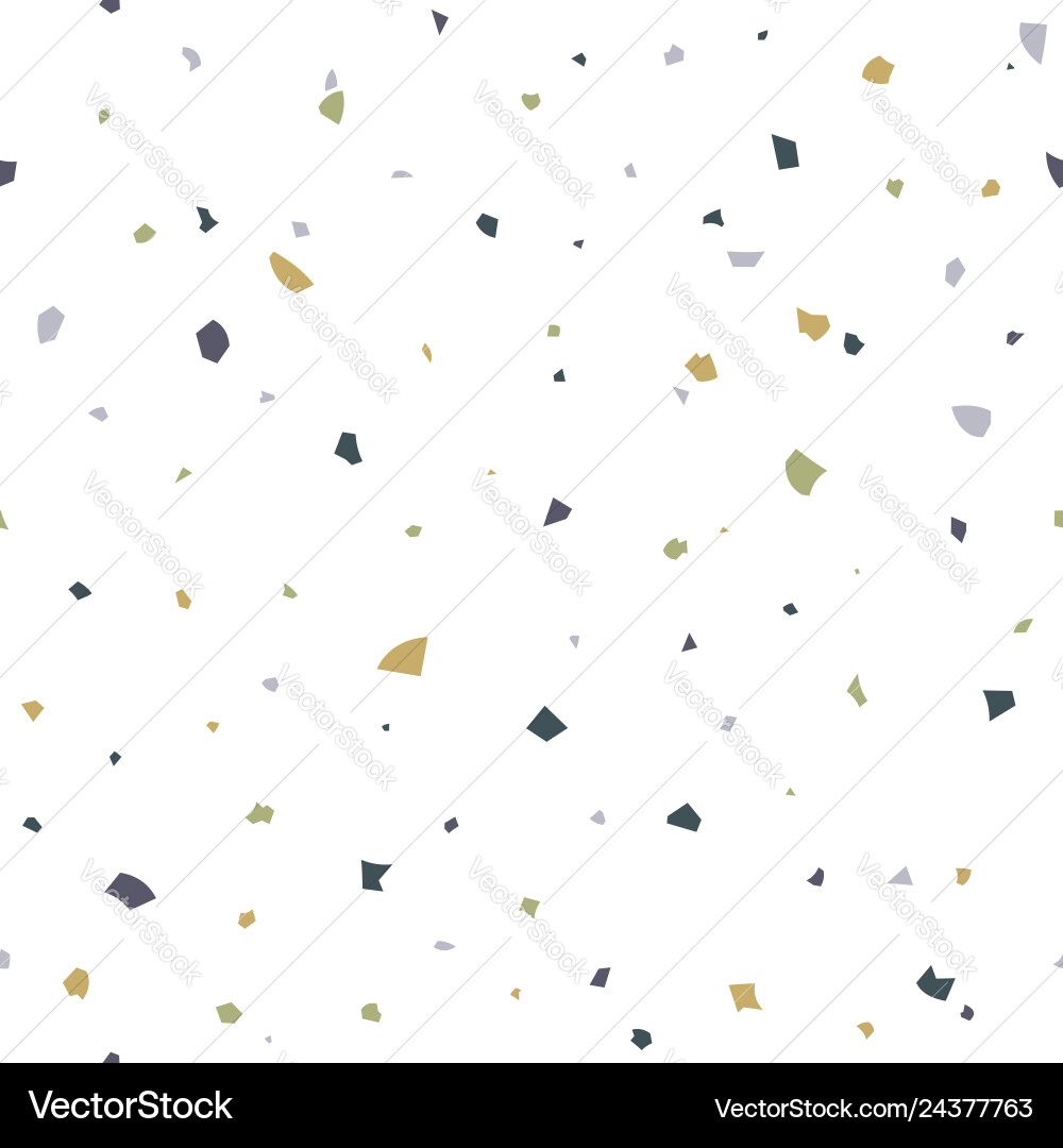 Abstract seamless pattern in terrazzo style Abstract seamless pattern in terrazzo style vector image