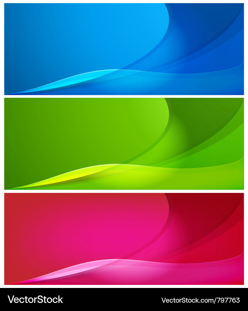 Colorful Abstract Backgrounds Vector Image