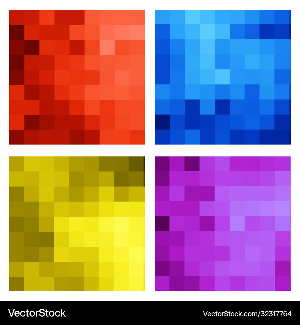 A set multicolor polygon triangle triangular A set multicolor polygon triangle triangular vector image