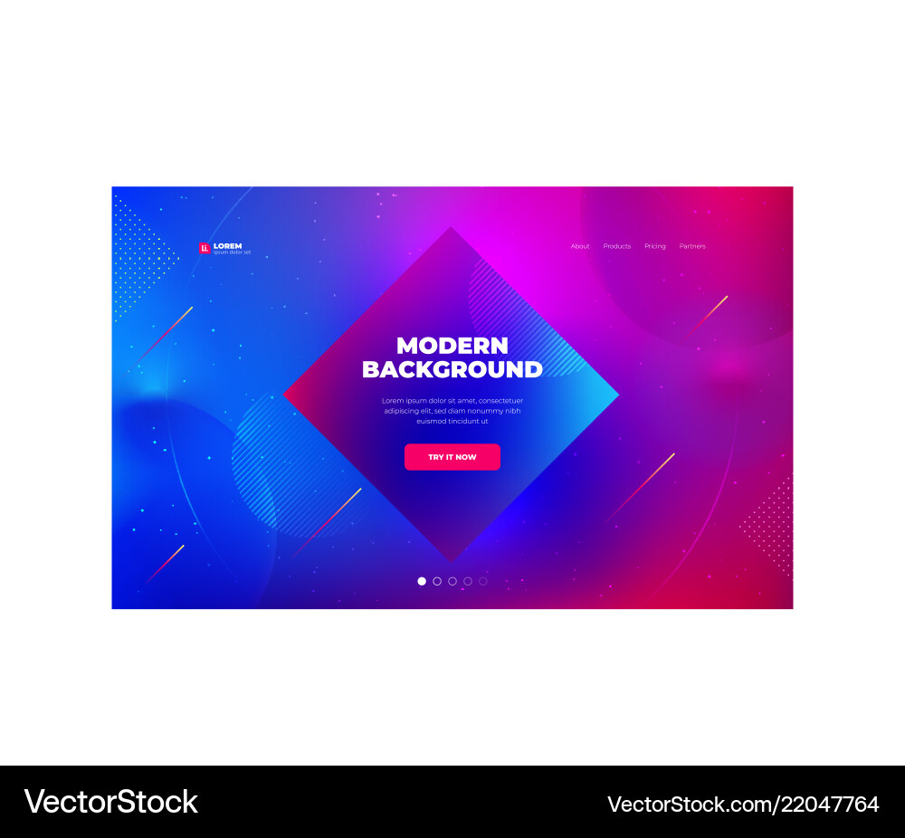 Liquid color background design fluid gradient Liquid color background design fluid gradient vector image