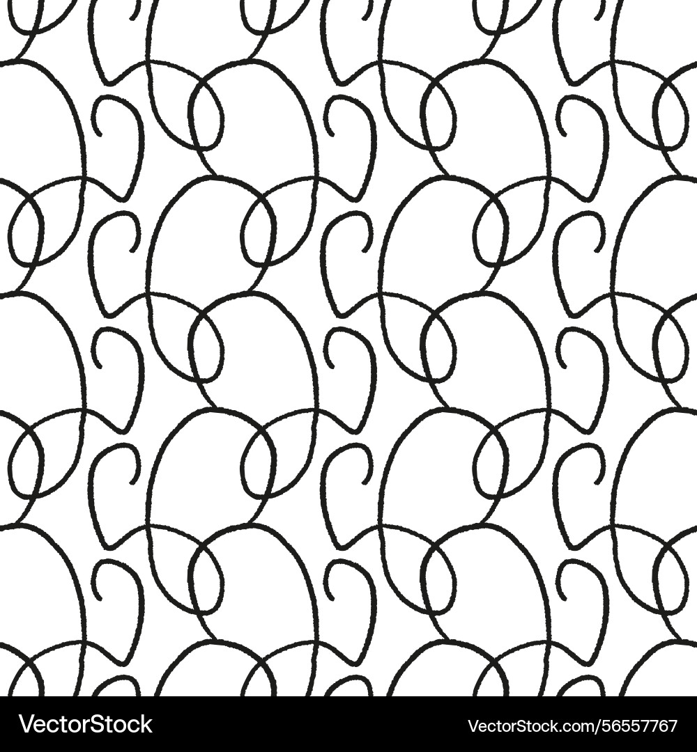 Seamless pattern with a simple abstract drawing Seamless pattern with a simple abstract drawing vector image