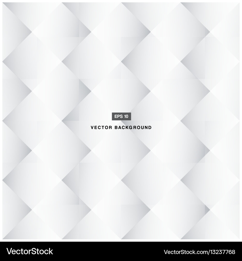 Abstract background black and white square pattern vector image