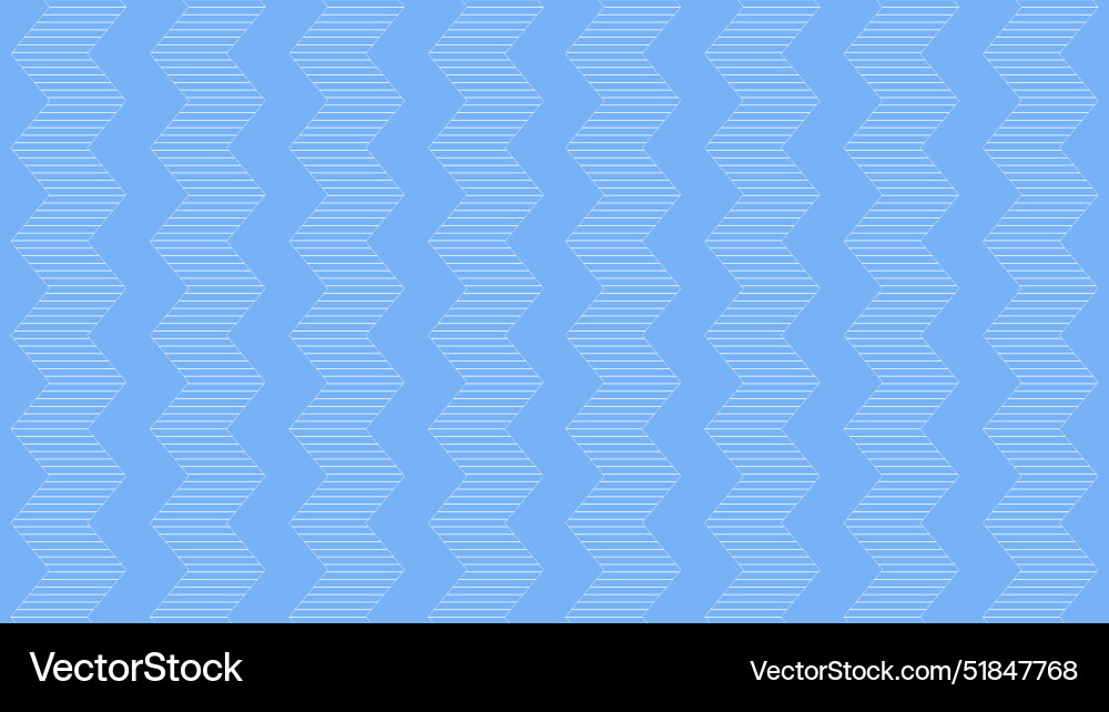 Blue zig zag pattern seamless background image Blue zig zag pattern seamless background image Vector Image