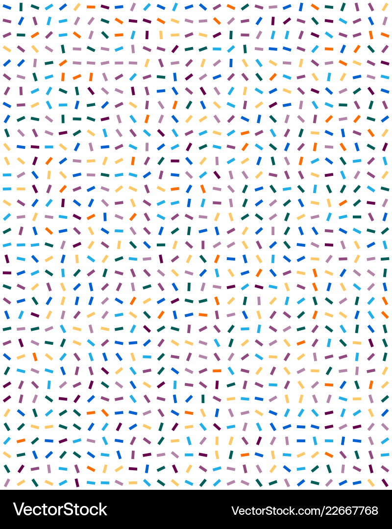 Seamless pattern with confetti vector image