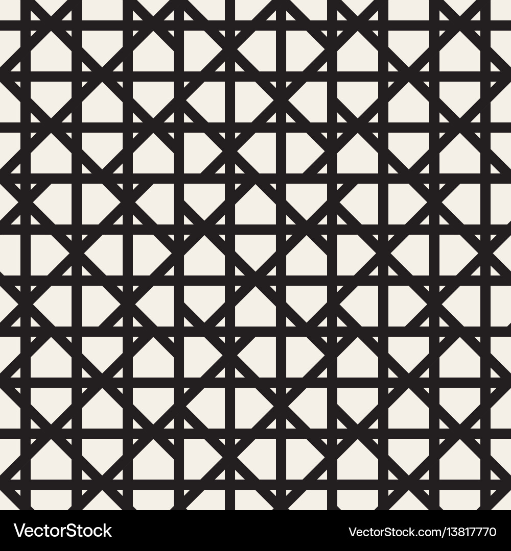 Zigzag lines geometric seamless pattern Zigzag lines geometric seamless pattern vector image